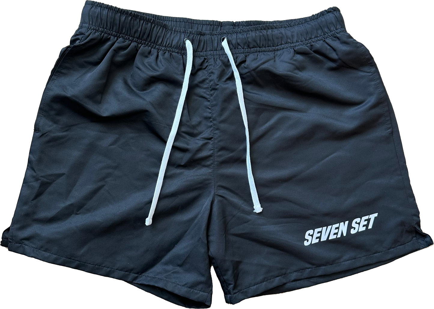 "Pitch Black" Sporty Shorts