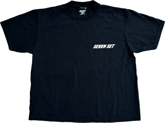 "PITCH BLACK" Oversized Tee