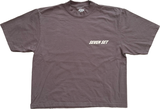 "BRUNETTE BROWN" Oversized Tee