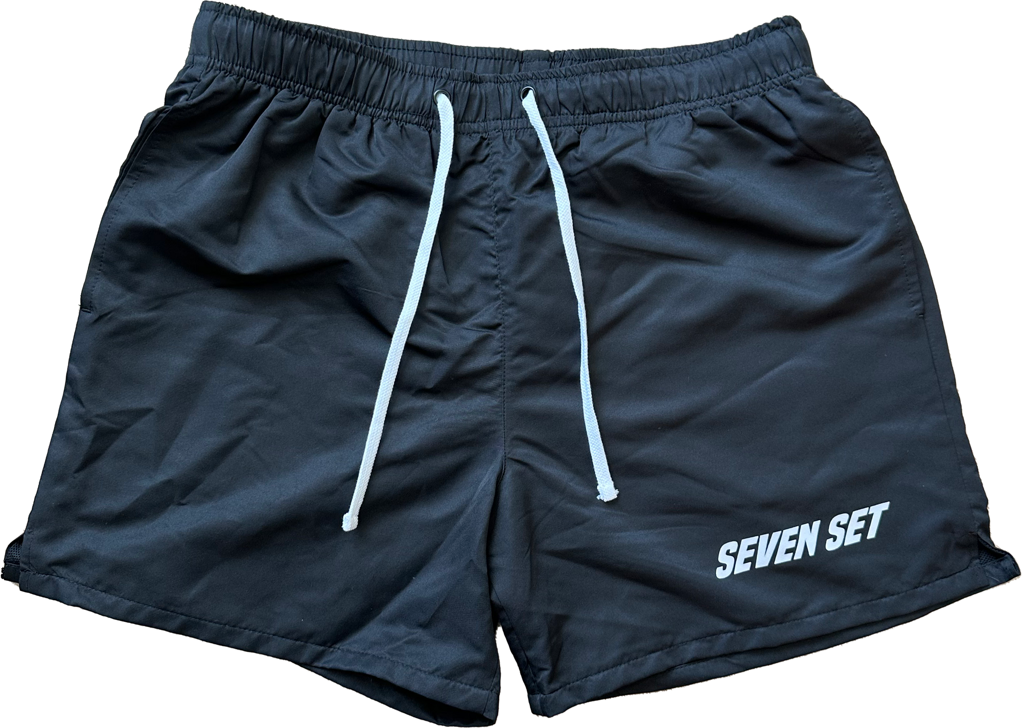 "Pitch Black" Sporty Shorts